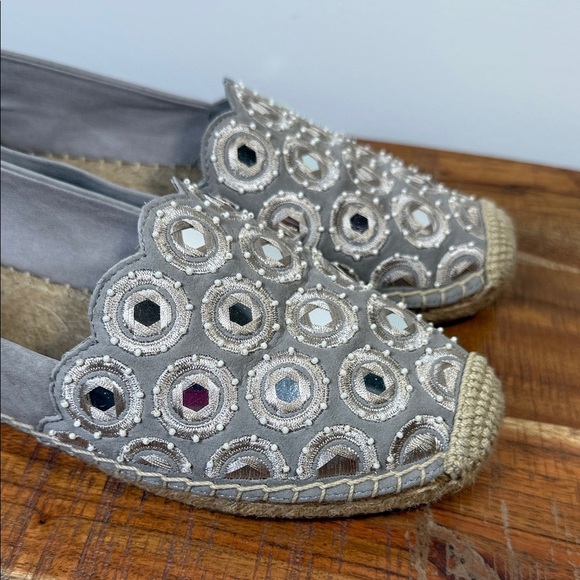 Tory Burch Yasmin Flat Embellished Espadrilles, Women’s 9 - Picture 10 of 10